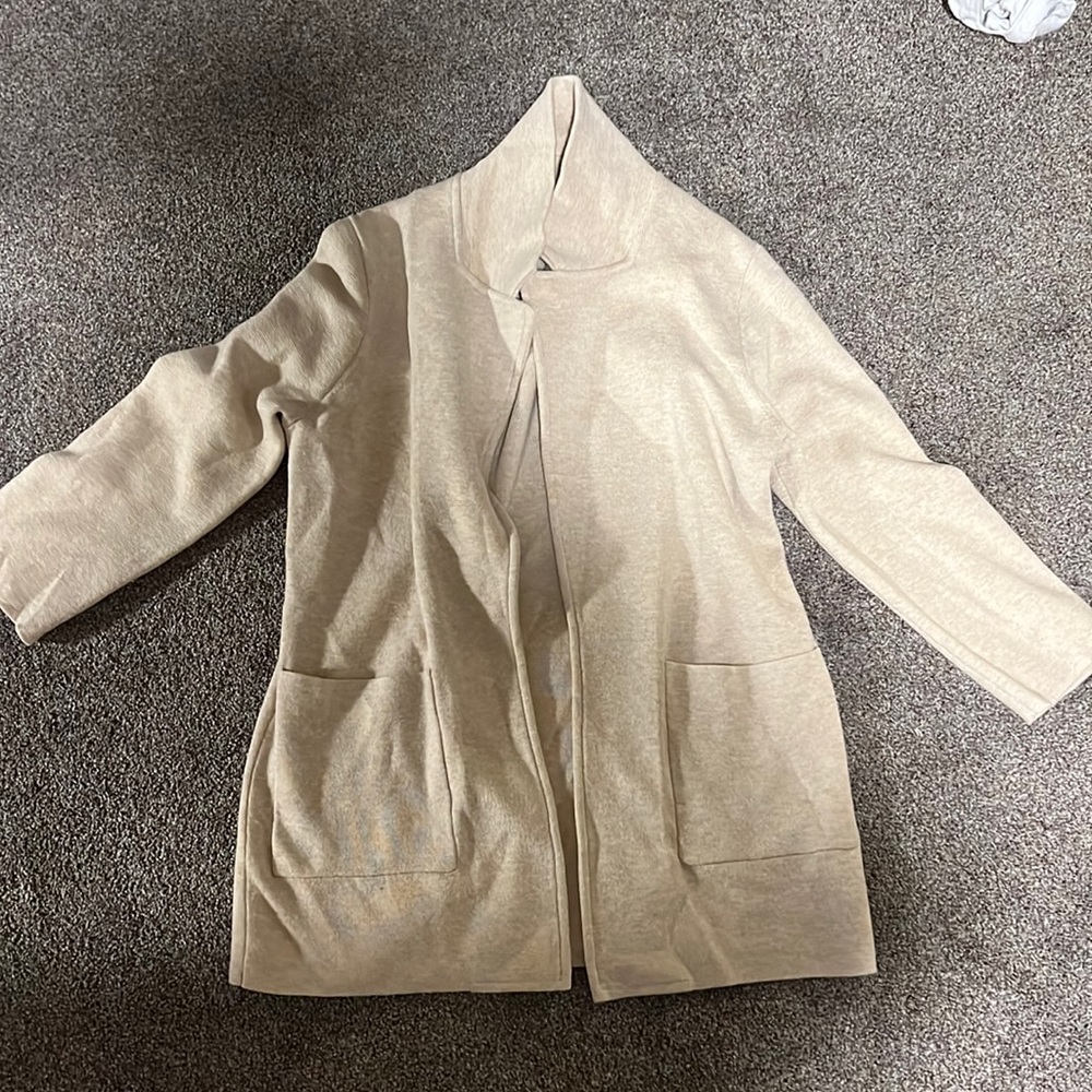 Jcrew Oatmeal sweater Blazer